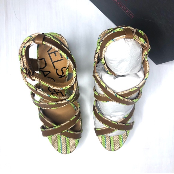 Kelsi Dagger Wedge Sandal. NIB. - Picture 5 of 6